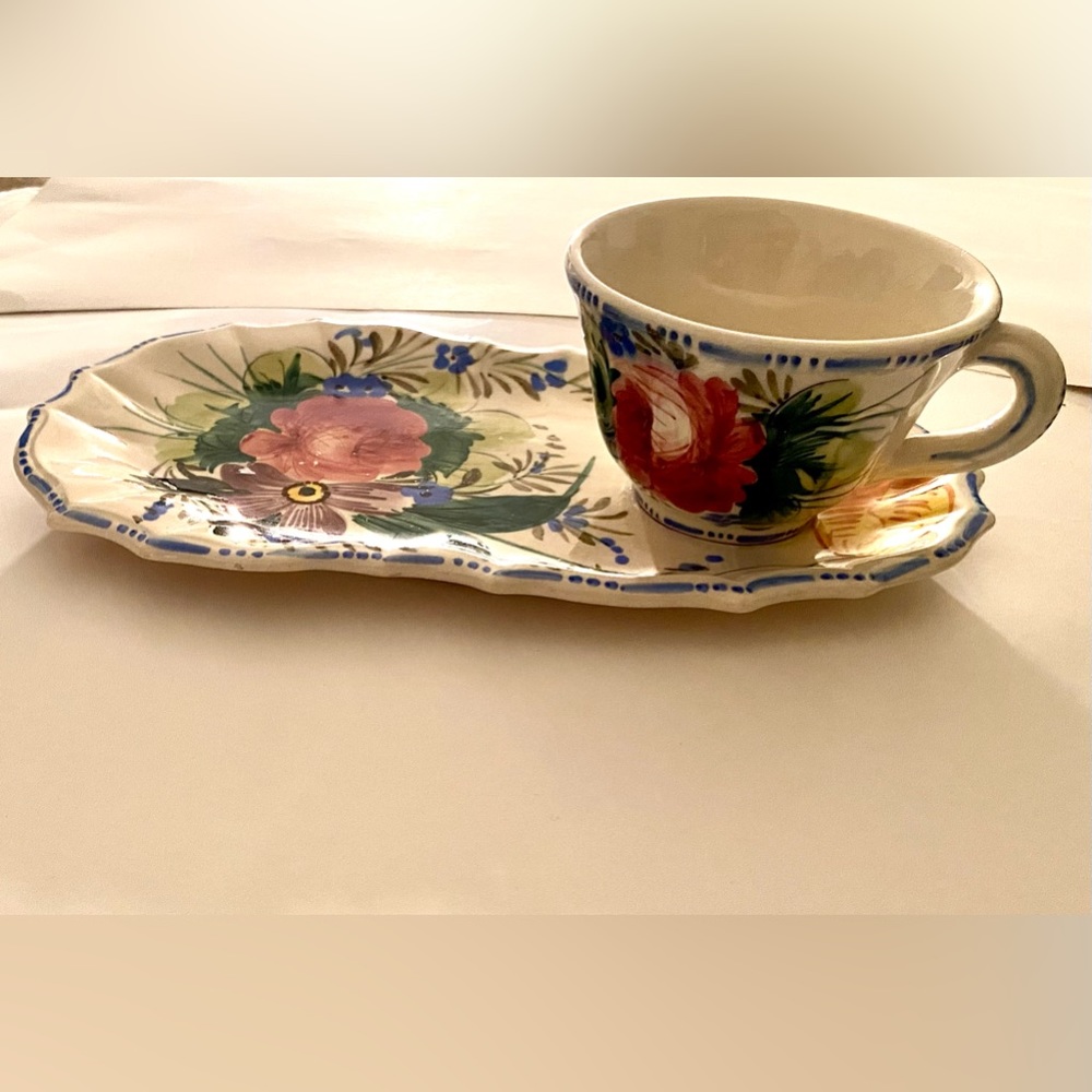 Vintage Italian snack set